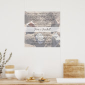 私はSeashell 24x24マットポスターまたはデジタルv1.1である ポスター (キッチン)