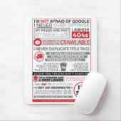 私はSEOのマウスパッドを愛します マウスパッド (マウス)