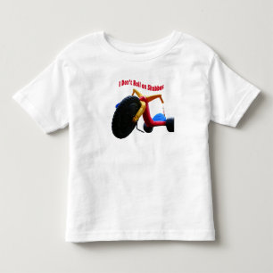私はShabbosで転がりません トドラーTシャツ