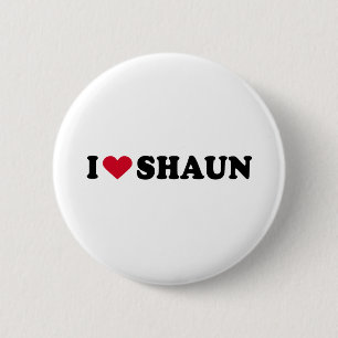 私はSHAUNを愛します 缶バッジ