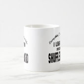 私はShuffleboard.から学びました コーヒーマグカップ (中央)