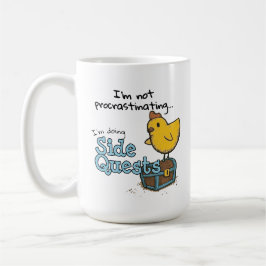 私はSide Quests（BC；サイドクエスト）を行っている先延ばしではない コーヒーマグカップ