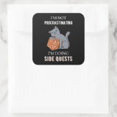 私はSide Quests IIIを実行している先延ばしではない スクエアシール (バッグ)