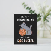 私はSide Quests IIIを実行している先延ばしではない ポストカード (スタンド正面)