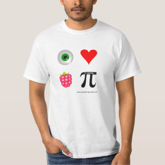 私はSimonThePiManによってラズベリーを愛します Tシャツ