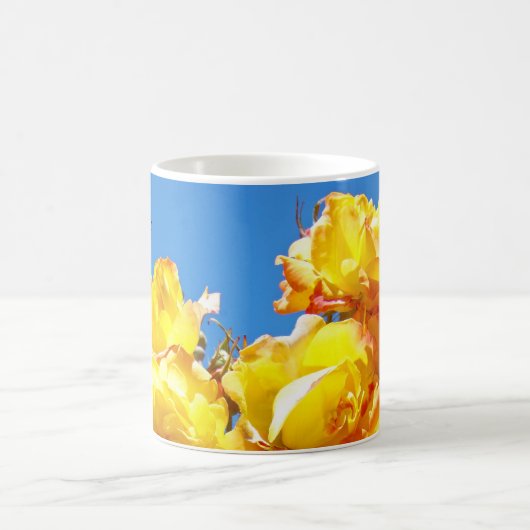 私はSis愛します! コーヒーカップ私の姉妹の黄色バラ コーヒーマグカップ (中央)