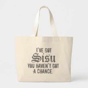 私はSisu 3のジャンボトートバックを持っています ラージトートバッグ