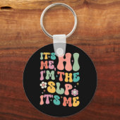 私はSLPの言語病理学を感謝している キーホルダー (正面)