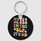 私はSLPの言語病理学を感謝している キーホルダー (裏面)