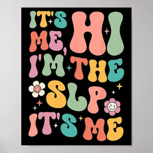 私はSLPの言語病理学を感謝している ポスター (正面)