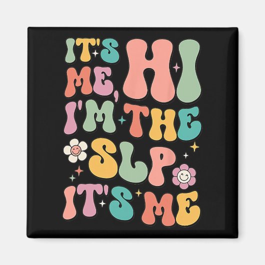 私はSLPの言語病理学を感謝している マグネット (正面)