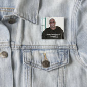 私はSmokeyの正方形ボタンを記念して歩きます 缶バッジ (インサイチュ)