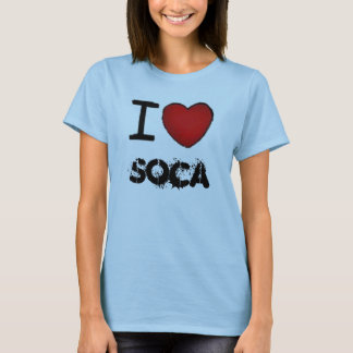 私はSOCAを愛します Tシャツ