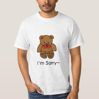 私はSorry~のティーです Tシャツ