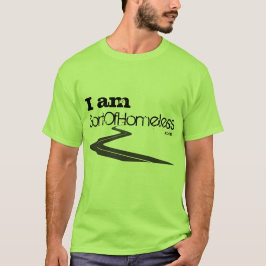 私はSortOfHomelessです Tシャツ (正面)
