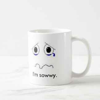 私はsowwy.です コーヒーマグカップ