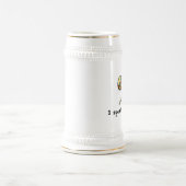 私はSpanglishを話します ビールジョッキ (中央)