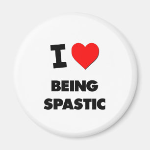 私はSpasticであることを愛します マグネット