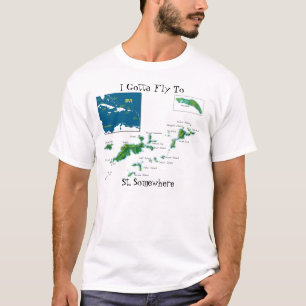 私はSt.にどこかに飛ぶために得ました Tシャツ