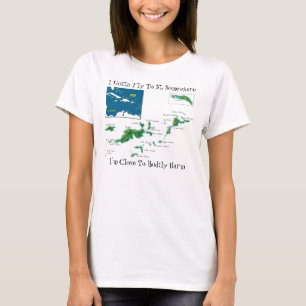 私はSt.にどこかに飛ぶために得ました Tシャツ