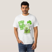 私はSt pattys dayのあなたの中にありたいと思います Tシャツ (正面フル)