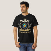 私はSTANLEY あなたの超能力は何ですか Tシャツ (正面フル)