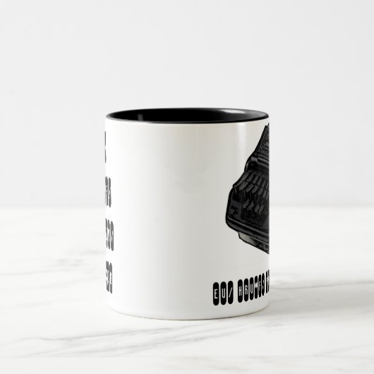 私はstenoの法廷記者のギフトのマグの私の仕事を愛します ツートーンマグカップ (中央)