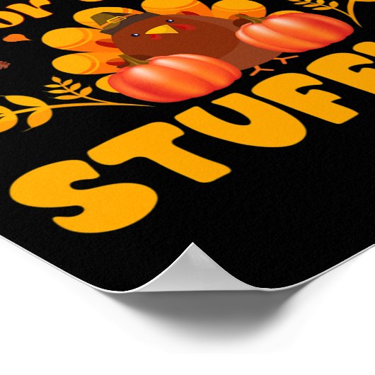 私はStuffing Mix Pumpkinの秋 ポスター (角)