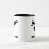 私はStunts™の私の自身の馬をします: aのユーモアのあるな写真 マグカップ (中央)