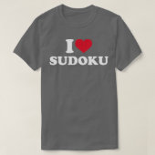 私はSudokuが大好き Tシャツ (デザイン正面)