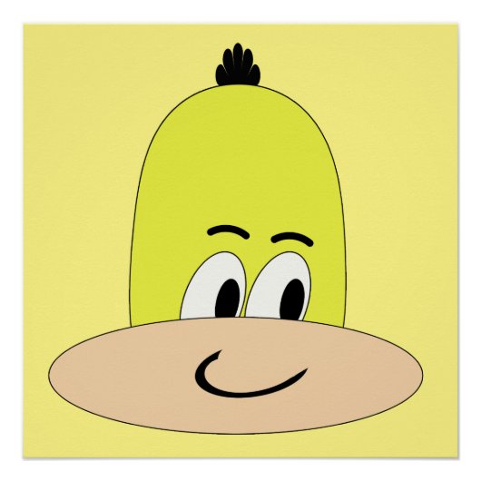 私はSvety、ユニーク漫画、おもしろい顔漫画 ポスター (正面)