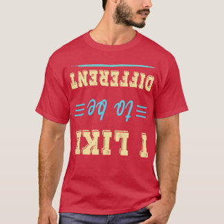 私はTであるのが好違うきおもしろい Tシャツ