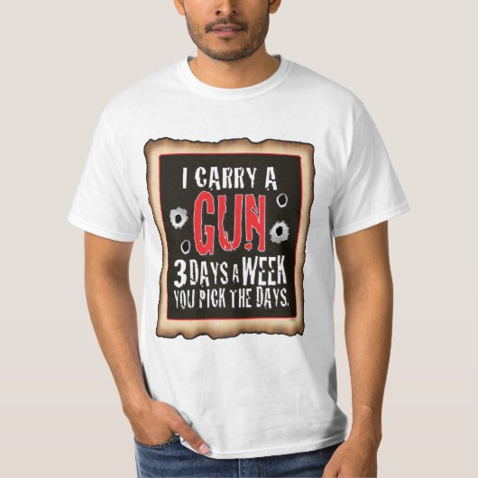 私はTを運びます Tシャツ (正面)