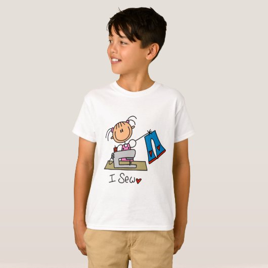 私はTシャツおよびギフトを縫います Tシャツ (正面フル)