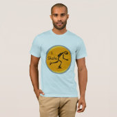 私はTシャツおよびギフトスケートで滑ります Tシャツ (正面フル)