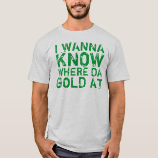 私はTシャツでどこでDaの金ゴールド知りたいと思います Tシャツ