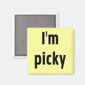 私はTシャツとギフトが好きだ マグネット (正面/裏面)