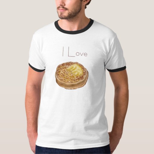 私はtシャツのクランプスが大好きだ tシャツ (正面)