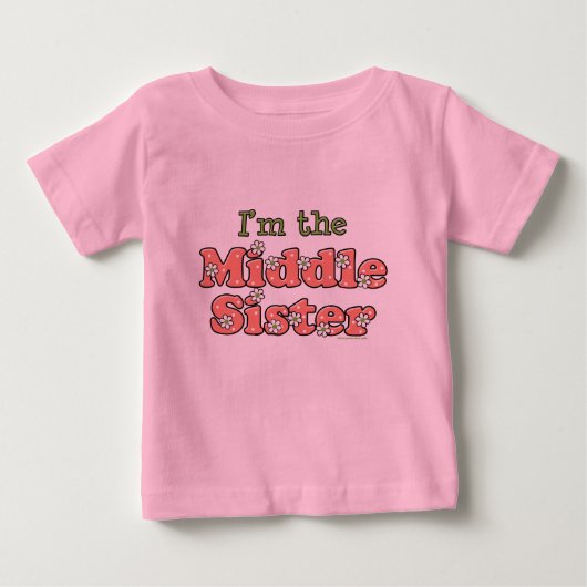 私はTシャツの姉 ベビーTシャツ (正面)