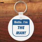 私はtシャツの男だ。 キーホルダー (正面)