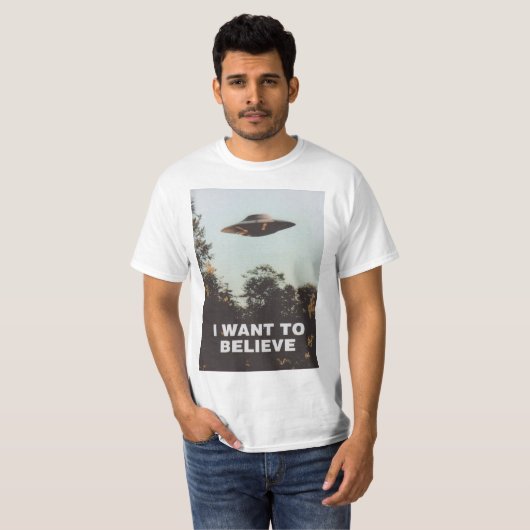 私はTシャツを信じたいと思います Tシャツ (正面フル)