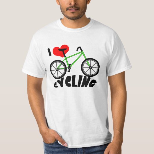私はTシャツを循環させることを愛します Tシャツ (正面)