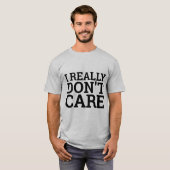 私はTシャツを気に全く持たない Tシャツ (正面フル)