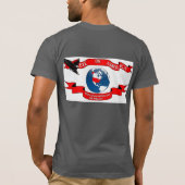 私はTシャツを考えます Tシャツ (裏面)