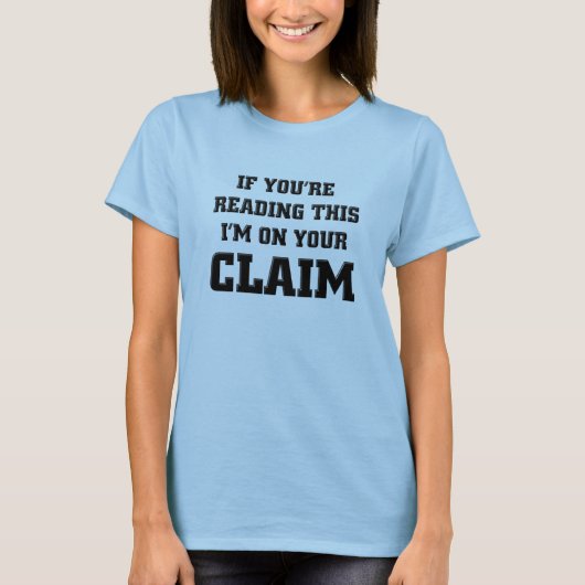 私はTシャツを選別するあなたの金ゴールドの要求のおもしろいな金ゴールドにあります Tシャツ (正面)