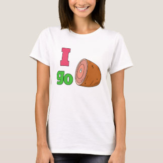 私はTシャツハムの行きます Tシャツ