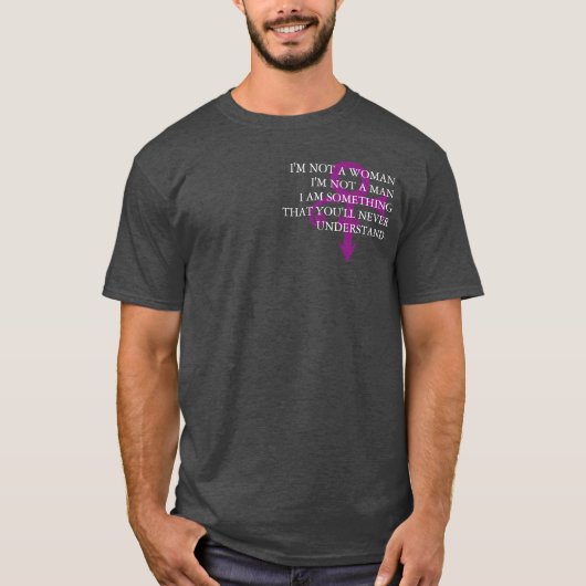 私はTシャツ4つのuの死にます Tシャツ (正面)