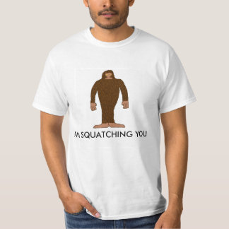 私はTシャツsquatching Tシャツ