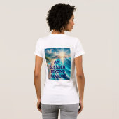 「私はT賛美シャツだ Tシャツ (裏面フル)