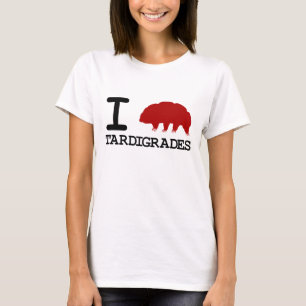 私はTardigradesを愛します Tシャツ